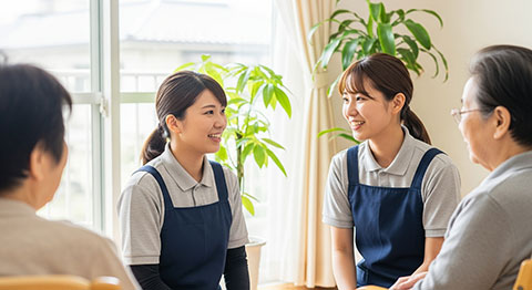 少人数での丁寧な対応